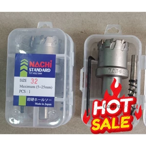 Mũi khoét inox gắn hợp kim