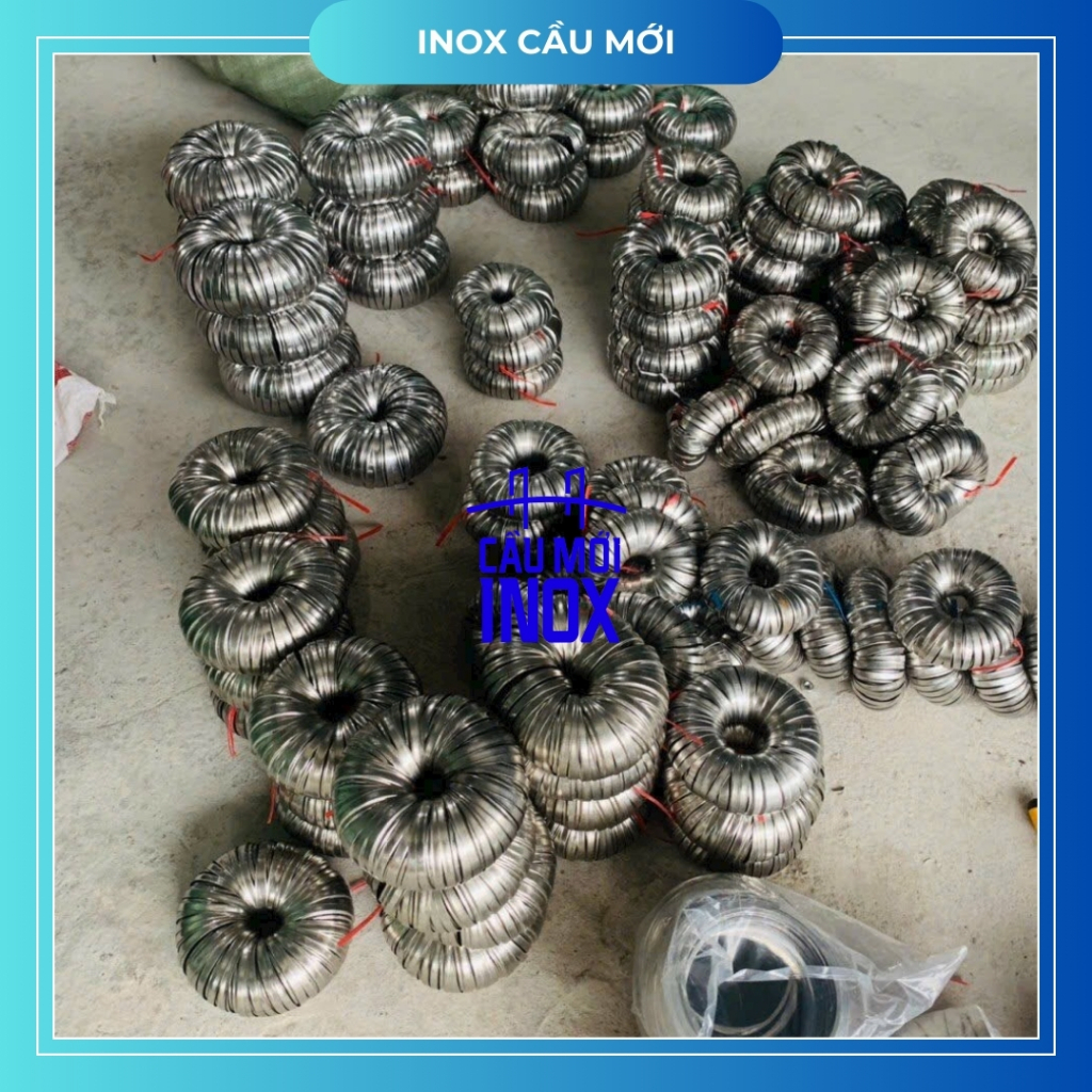 Chân đế inox tròn 304, kích thước D16-D19-D22-D25-D32-D38-D42-D51-D60-D76-D89 chất lượng cao