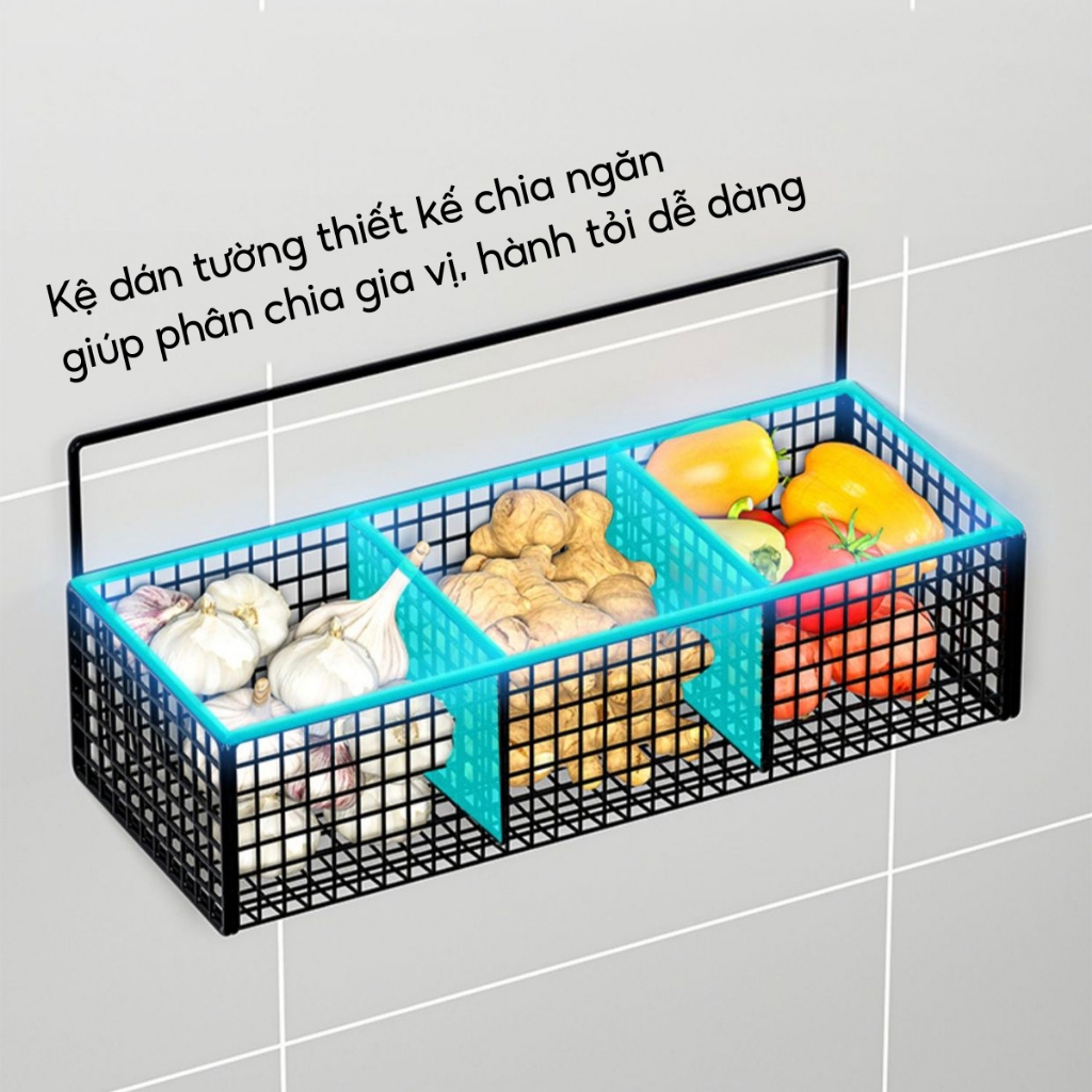 Sử dụng Miếng Kệ Dán Tường Nhà Bếp trong đời sống