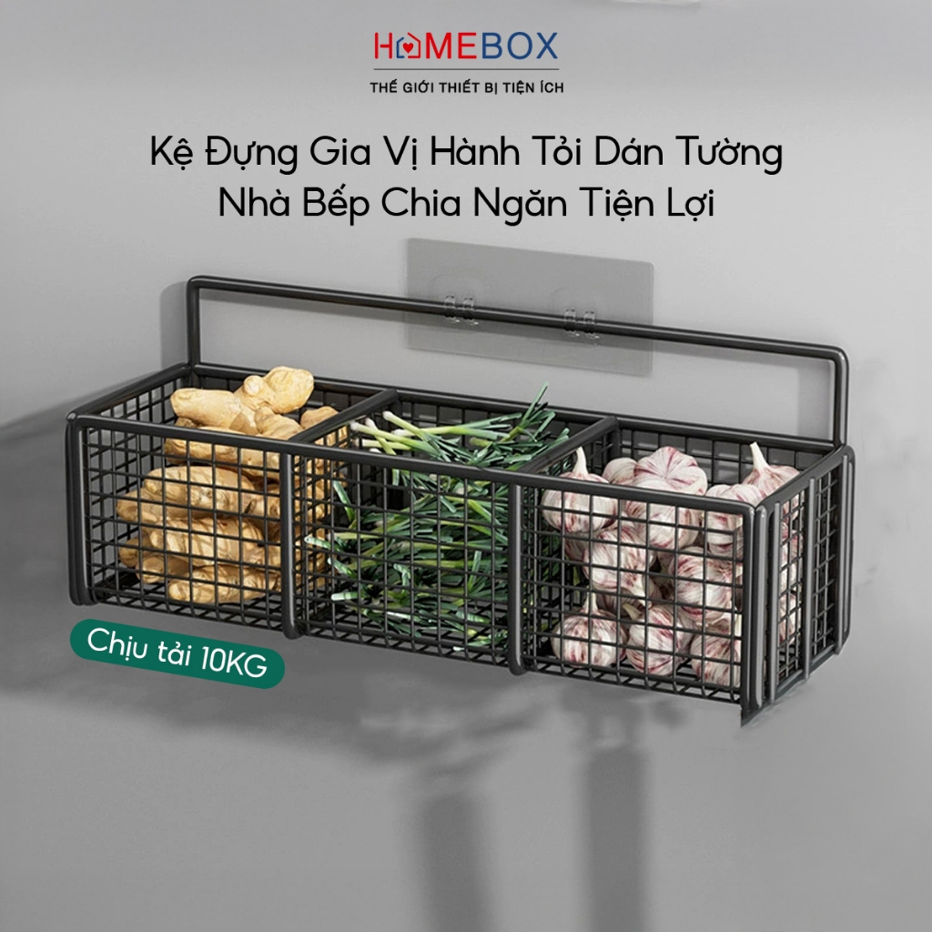 Kệ Dán Tường Nhà Bếp - Hình ảnh thực tế