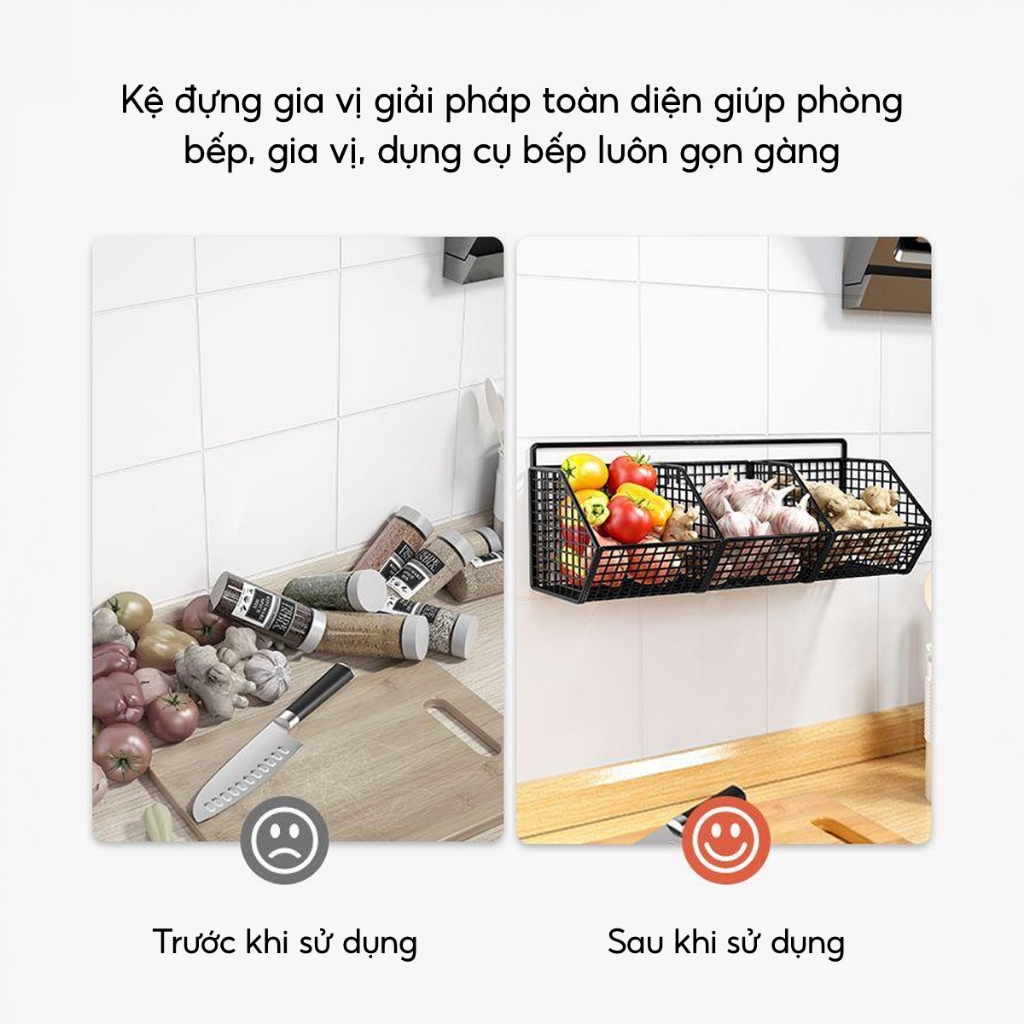 Sản Phẩm Kệ Dán Tường Nhà Bếp - kệ dán tường nhà bếp