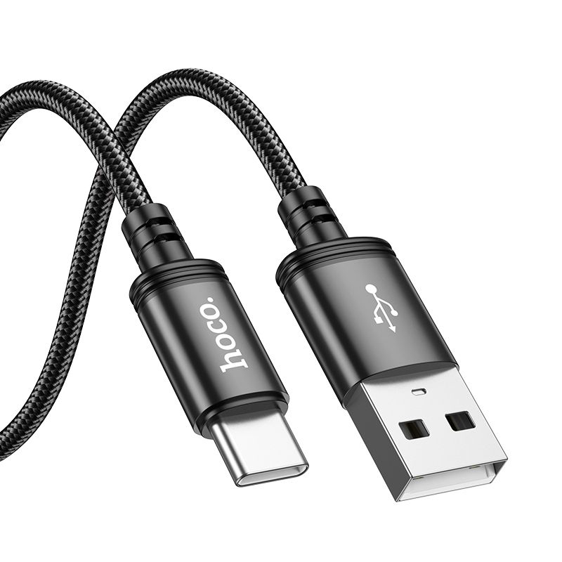 Cáp sạc nhanh Hoco X89 bọc dù dài 2m [ USB to Type-C ]