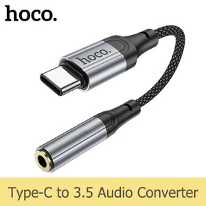 Cáp chuyển đổi Hoco LS36 type-c đực đến 3.5mm cái