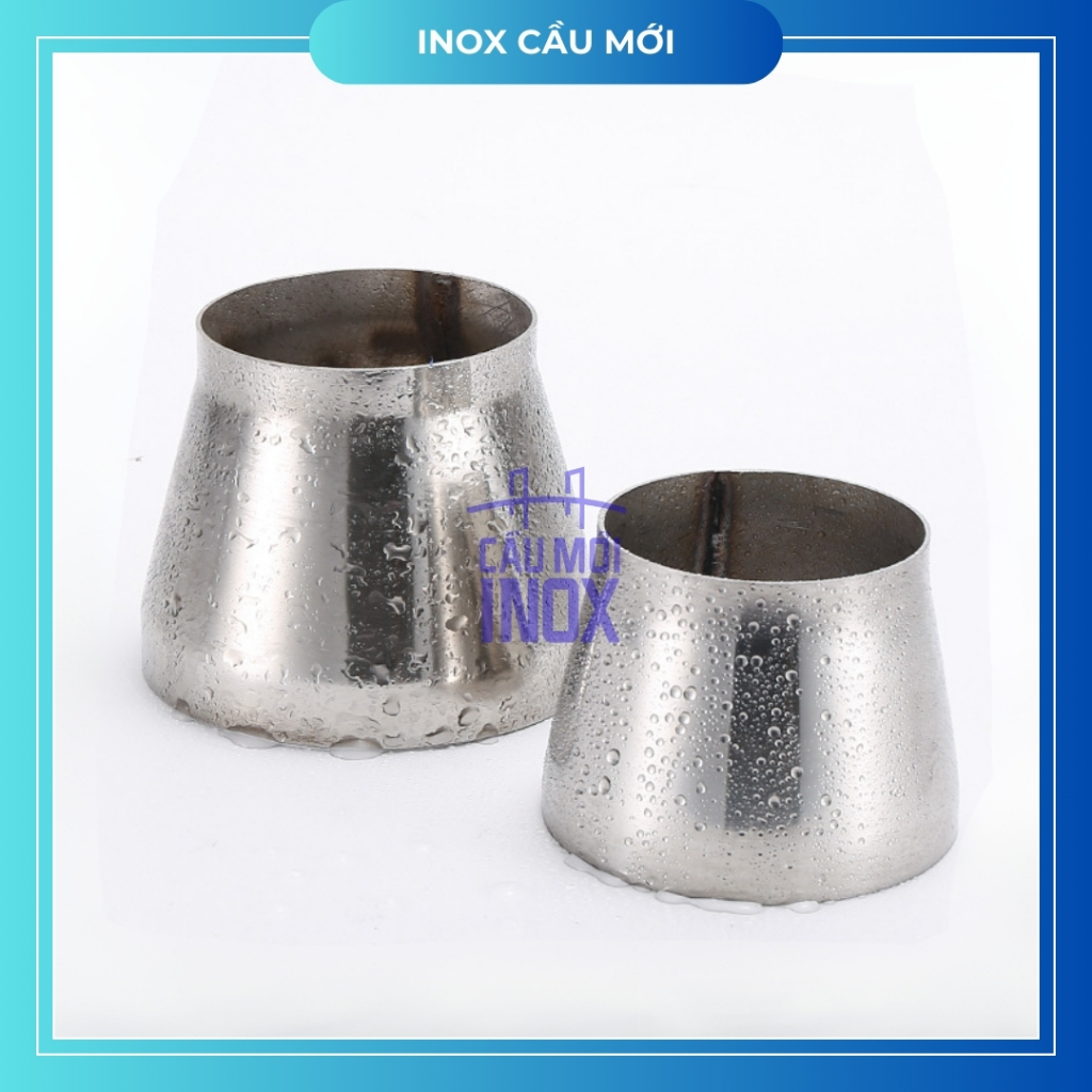 Cút thu inox 304 (100%) sáng bóng, kích thước 51-38/63-51/76-51/76-63/89-63/89-76/114-76/114-89