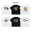 Áo Thun Local Brand VIBESTU BST Hoạt hình - Áo Thun Boxy Form Rộng Unisex 250Gsm Cotton