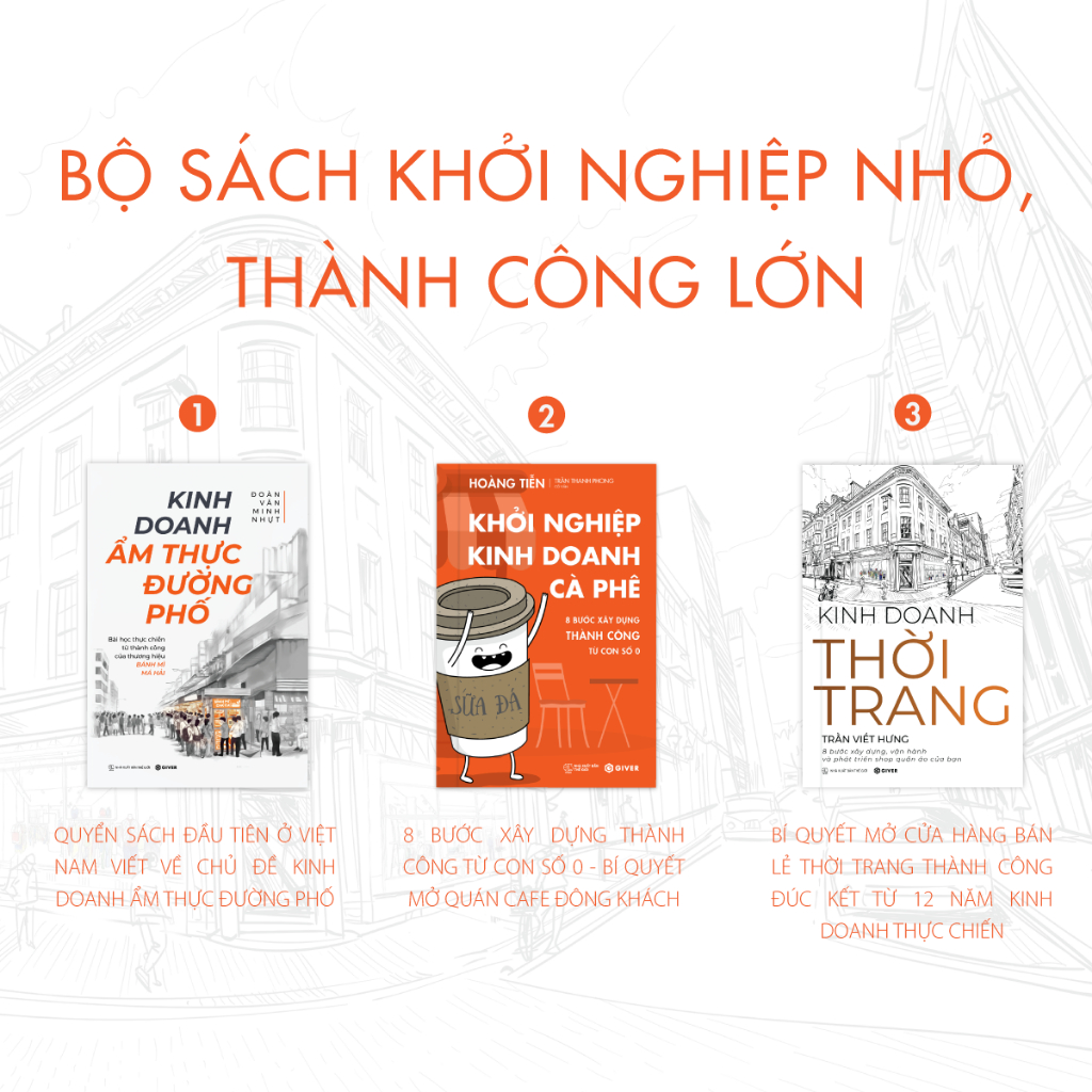 Sách - Combo Khởi Nghiệp Nhỏ, Thành Công Lớn