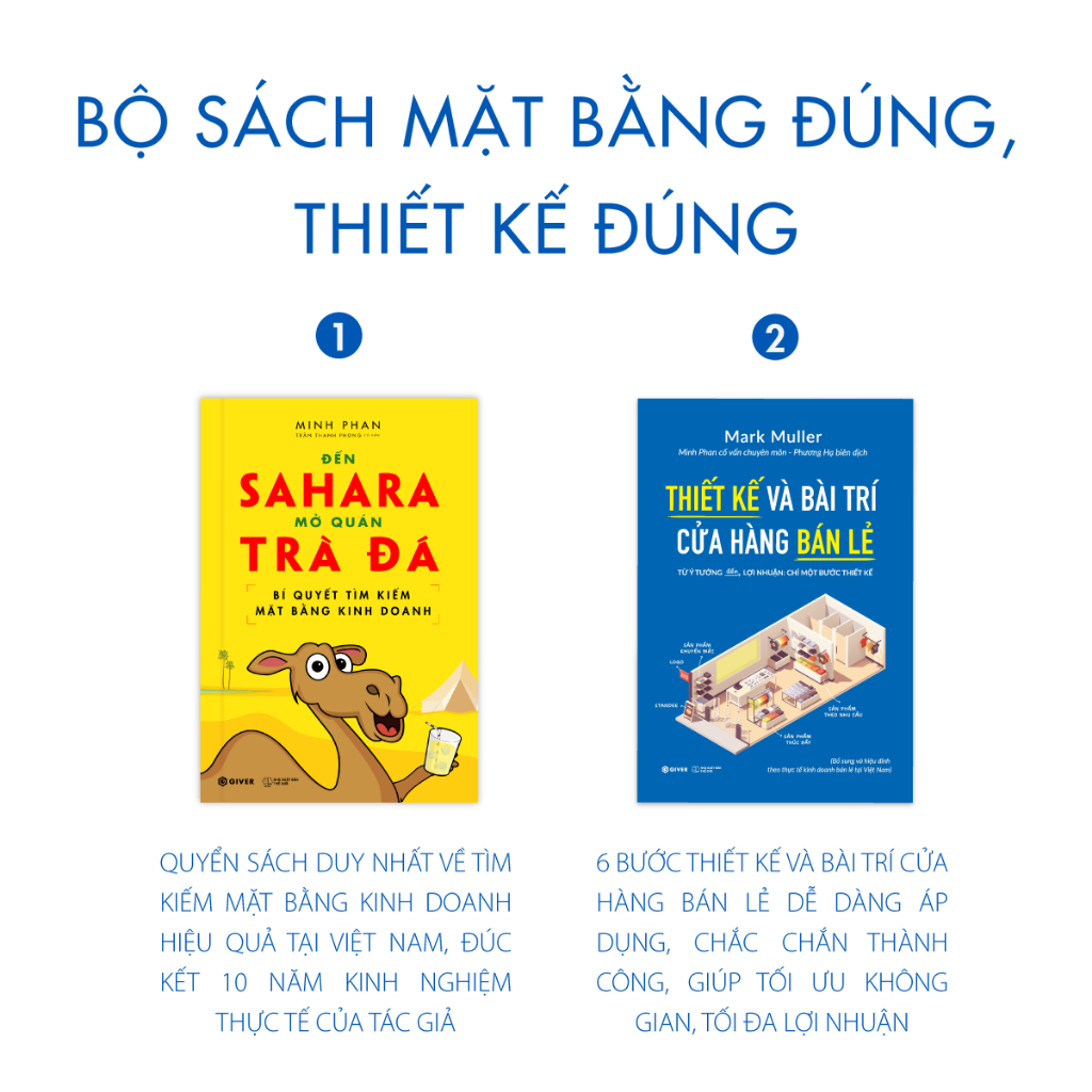 Sách - Combo Mặt Bằng Đúng, Thiết Kế Đúng - Tối Ưu Doanh Thu, Gia Tăng Lợi Nhuận