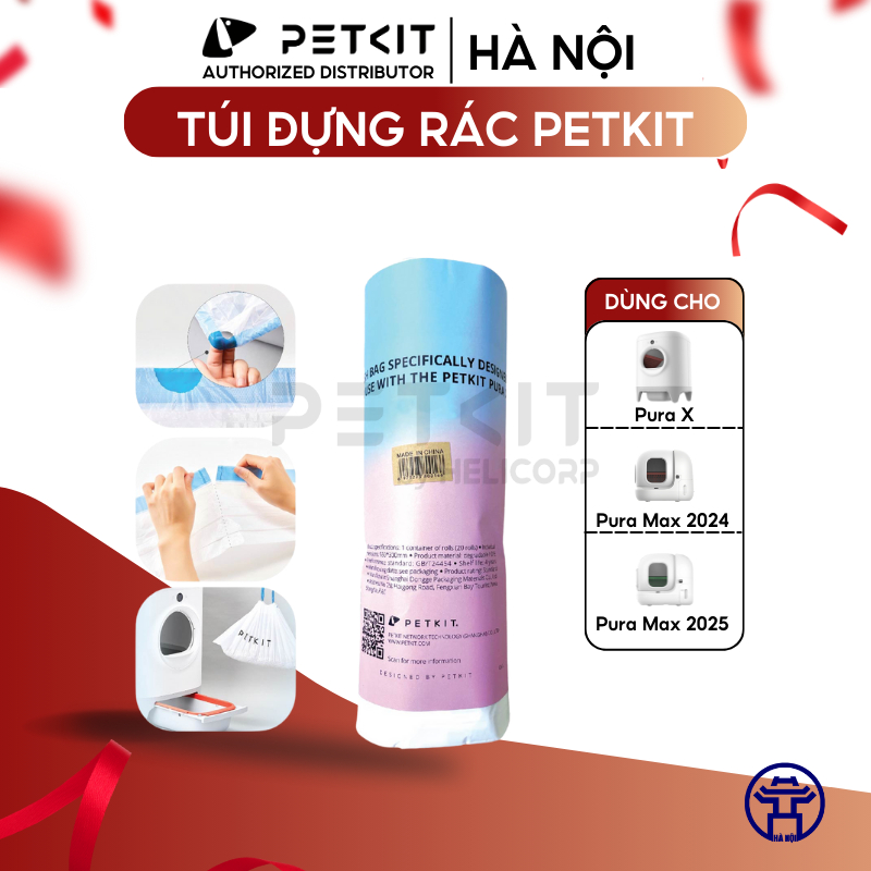Ảnh Túi Rác PETKIT Dùng Cho Máy Dọn Phân Mèo Pura MAX, Pura X 1