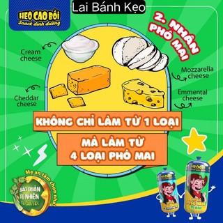 Bán Sỉ Túi 15 Cây Xút Xích Heo Cao Bồi - Nhân Phô Mai & Phô Mai Bắp, Túi 15cây × 32g