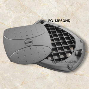 Đệm nhựa để thùng sau xe máy nhựa nguyên sinh Givi FG~MP60ND men đen full ngầu [CHUYÊN SẢN XUẤT]