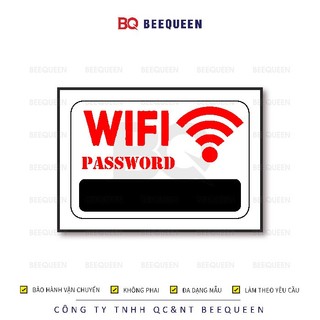 20 Mẫu Biển Pass Wifi - Bảng Treo Ghi Password Wifi Cho Các Cửa Hàng