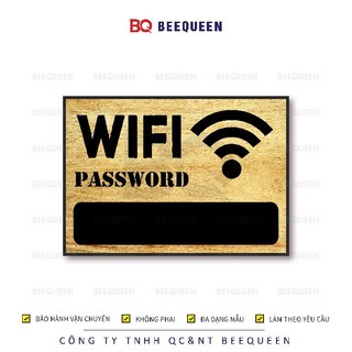 20 Mẫu Biển Pass Wifi - Bảng Treo Ghi Password Wifi Cho Các Cửa Hàng