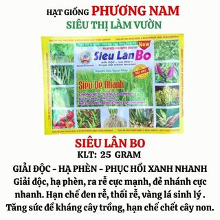 25 Gram - Phân Bón Dạng Gói Phương Nam Phương Nam