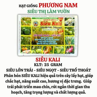 25 Gram - Phân Bón Dạng Gói Phương Nam Phương Nam