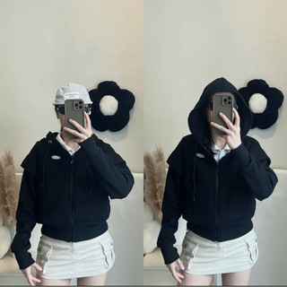 Áo Khoác Cotton QC Basic Dáng Lững [6túi] Trẻ Trung Nữ Jacket Women