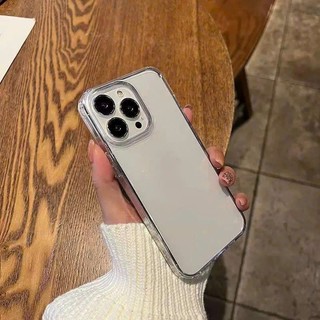 Ốp Lưng iPhone Cứng Trong Suốt Chống Ố Chống Sốc, Bảo Vệ Camera - iP 7/8/X/XS/XR/11/12/13/14/15/16/17/Plus/Pro/Max/Air