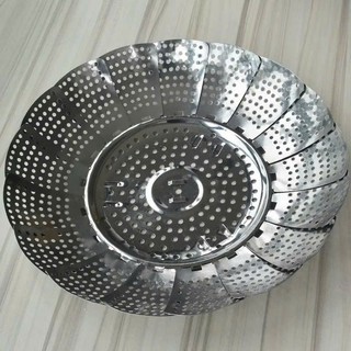 Vỉ Hấp Đồ Ăn Tiện Lợi An Toàn Vệ Sinh,Xửng Hấp Xôi Đa Năng Chất Liệu Inox - Khay Hấp Đồ Ăn Có Quai Cầm Chống Nóng