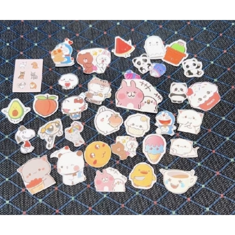 Mua 5tăng1Gói fibi sticker tem không thấm nước mix mẫu ngẫu nhiên ...