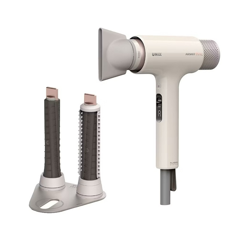 [CHÍNH HÃNG] Máy sấy tạo kiểu tóc đa năng UNIX - Dual Motion White - Bảo Hành Chính Hãng Bởi WetBrush Vietnam