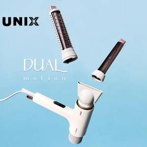 Máy sấy tạo kiểu tóc đa năng UNIX - Dual Motion White - Bảo Hành Chính Hãng Bởi WetBrush Vietnam