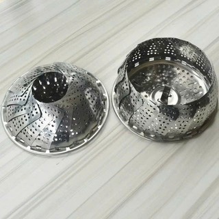 Vỉ Hấp Inox 304 Bền Đẹp-Xửng Hấp Đồ Xôi Đa Năng Giữ Nguyên Hương Vị Thực Phẩm - KHAY HẤP ĐỒ ĂN CÓ QUAI INOX CAO CẤP