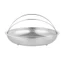 Vỉ Hấp Inox 304 Bền Đẹp-Xửng Hấp Đồ Xôi Đa Năng Giữ Nguyên Hương Vị Thực Phẩm - KHAY HẤP ĐỒ ĂN CÓ QUAI INOX CAO CẤP