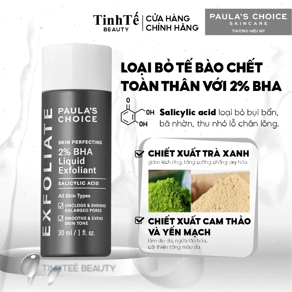 Ảnh Dung dịch loại bỏ tế bào chết Paula's Choice 2% BHA 30ml (2) 1
