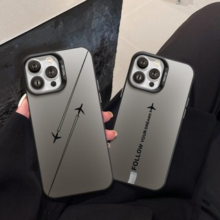 Ốp Lưng iPhone Máy Bay IMD Cứng Nhám, Chống Sốc, Bảo Vệ Camera - iP 7/8/X/XS/11/12/13/14/15/16/17/Plus/Pro/Max/Air