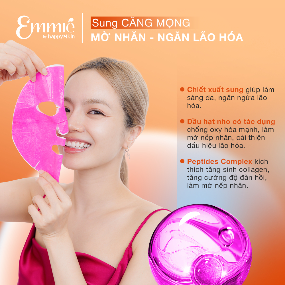 Ảnh COMBO 2 Hộp 10 Bộ Sưu Tập Mặt Nạ Emmié Microfiber Mask 28gx20 4