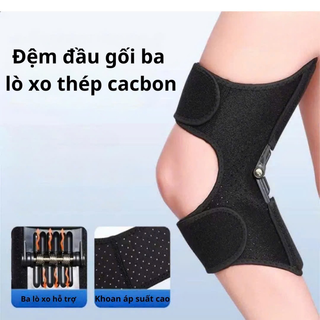 Khung Trợ Lực Khớp Gối - Hỗ Trợ Bảo Vệ Đầu Gối, Giảm Áp Lực, Tăng Cường Sức Mạnh - Bộ 2 Chiếc