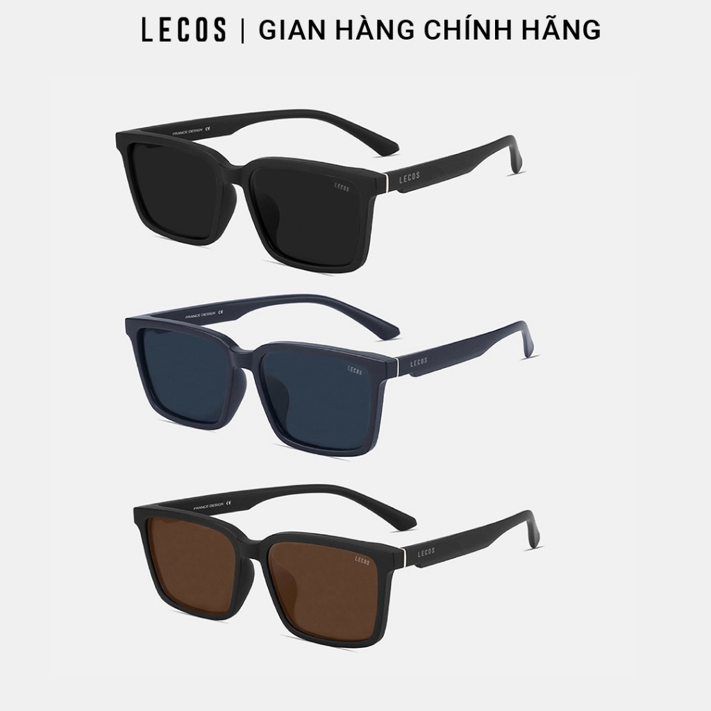 Kính Mắt Tròn Retro LECOS LK23 Gọng Tr90 Siêu Nhẹ, Kính Râm Đi Du Lịch Chống Bụi Cá Tính