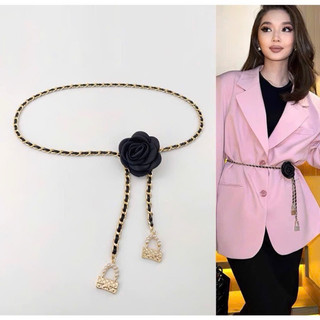 Đai lưng, thắt lưng, đai xích bông hoa 2 kiểu, đeo thành vòng cổ được nhé các nàng 2in1 mã TL033