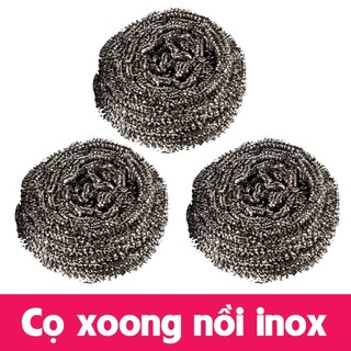 Cọ xoong nồi, loại inox dày đẹp không bị xơ bị rỉ