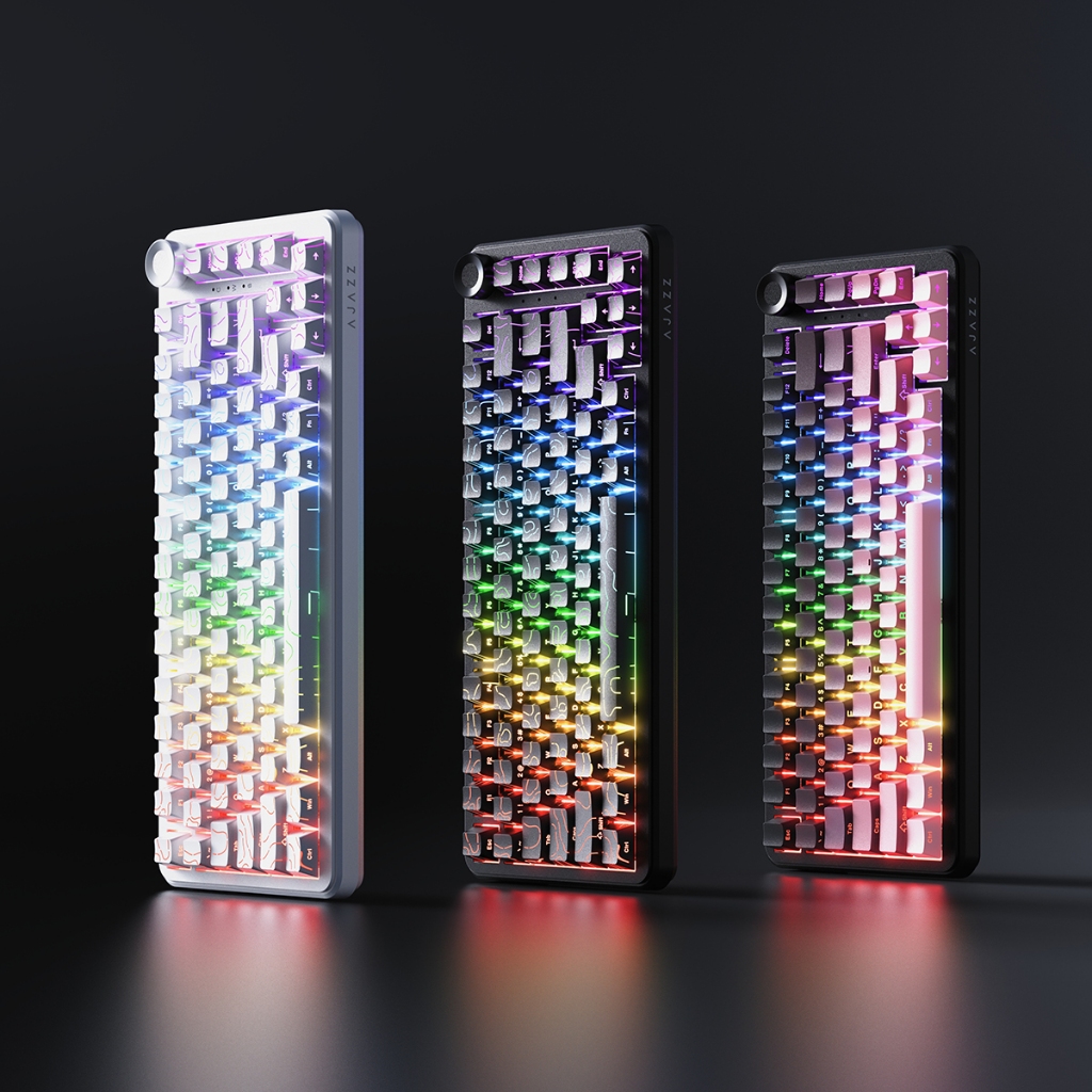 Bàn phím cơ gaming HE Rapid Trigger AJAZZ AK820 MAX - Magnetic Switch - Plate FR4 - Type C - Led RGB - Web Driver | BigBuy360 - bigbuy360.vn