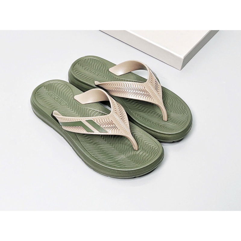 Dép Nam Loufu Xỏ Ngón Chống Nước Dép Quai Kẹp Đế Êm Chống Trượt Fullsize 40-44