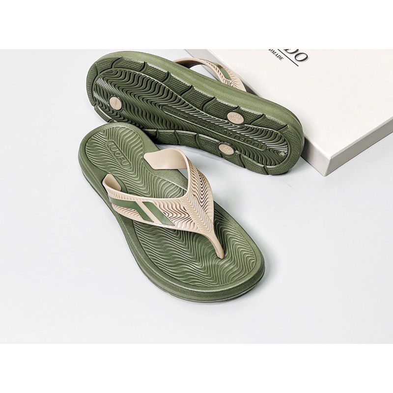 Dép Nam Loufu Xỏ Ngón Chống Nước Dép Quai Kẹp Đế Êm Chống Trượt Fullsize 40-44