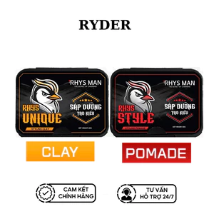 Sáp vuốt tóc nam RHYS MAN tạo kiểu tự nhiên, giữ nếp Rhys Unique