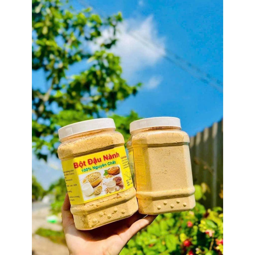 LỌ 500GR BỘT ĐẬU NÀNH NGUYÊN CHẤT PHA SẴN SIÊU TIỆN DỤNG