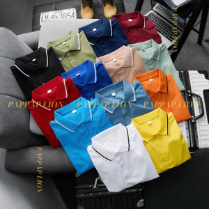 Áo thun polo có cổ cá sấu Pappap Lion thun Cá Sấu, co giãn tốt, thông thoáng nhiều màu sắc P.0