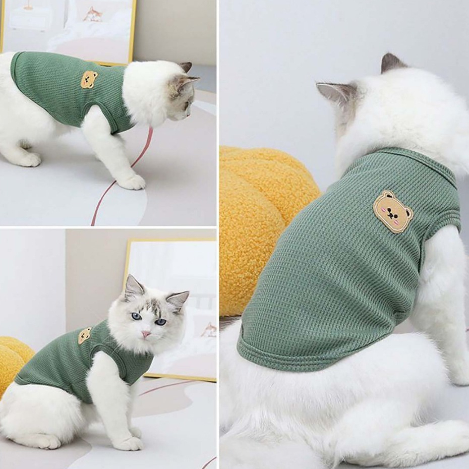 Áo Thú Cưng Chó Lớn Mèo Cún Con Đồ Cho Poodle Pug Becgie Corgi Phốc Hươu 2 Tháng Mặc Ấm Big Size To Nhỏ Mùa Hè Giá Rẻ