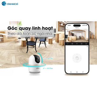 Hero A1 H3AE / H5AE Đàm thoại 2 chiều - Xoay 360 độ - Camera DAHUA trong nhà chính hãng