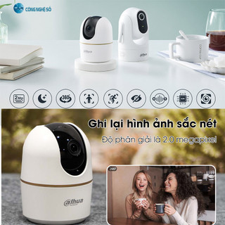 Hero A1 H3AE / H5AE Đàm thoại 2 chiều - Xoay 360 độ - Camera DAHUA trong nhà chính hãng