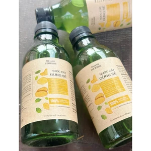 Nước Cất Gừng Sẻ 300ml Nắp Vặn Hỗ Trợ Dưỡng Tóc Thư Giãn Ngâm Chân Xông Mặt