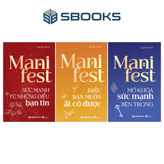 Sách - Combo 3 Cuốn Manifest: Mở Khóa Sức Mạnh Bên Trong + Điều Bạn Muốn Ắt Có Được + Sức Mạnh Từ Những Điều Bạn Tin