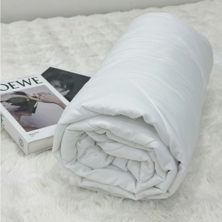 Ruột Chăn Bông Trắng Chần Bông Kích Thước 2mx2m2 - Có Dây Cột 4 Góc - Nhà Shy Home Decor