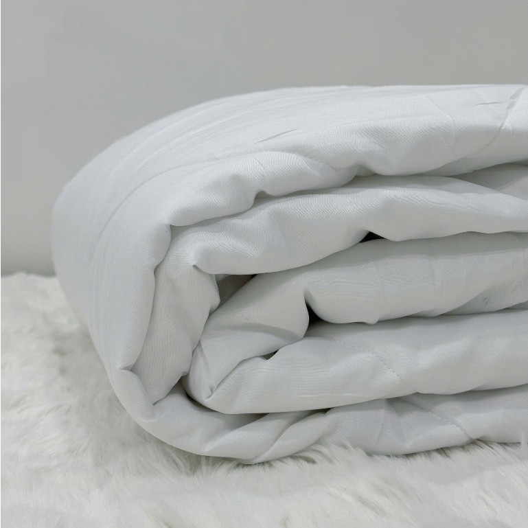 Ruột Chăn Bông Trắng Chần Bông Kích Thước 2mx2m2 - Có Dây Cột 4 Góc - Nhà Shy Home Decor