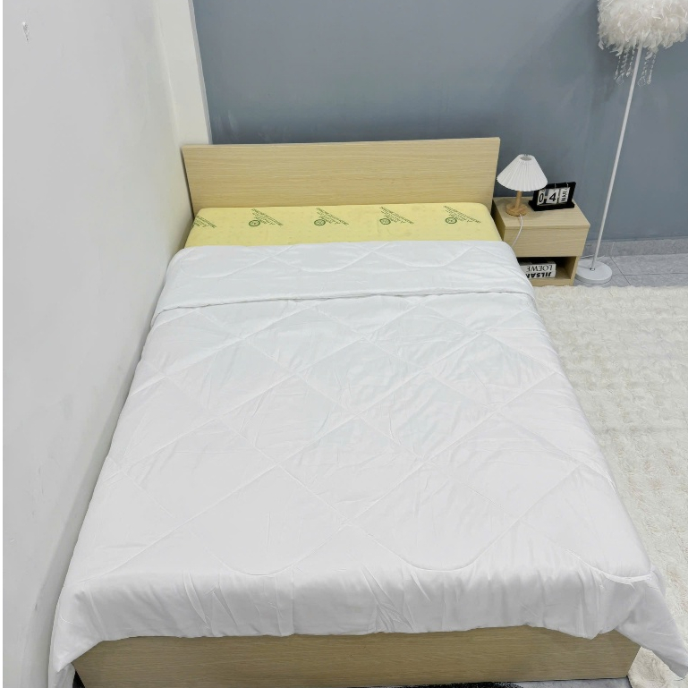 Ruột Chăn Bông Trắng Chần Bông Kích Thước 2mx2m2 - Có Dây Cột 4 Góc - Nhà Shy Home Decor