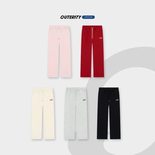 Quần Nỉ Ống Rộng Outestu Form Rộng Ống Suông / Unisex Local Brand