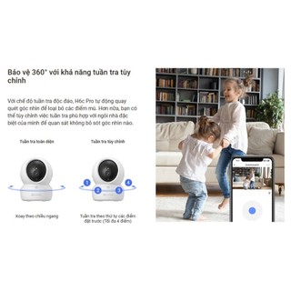 Camera Wifi trong nhà EZVIZ H6C PRO 3MP | Đàm Thoại 2 chiều | Ban Đêm Rõ Nét | 2 Năm Bảo Hành