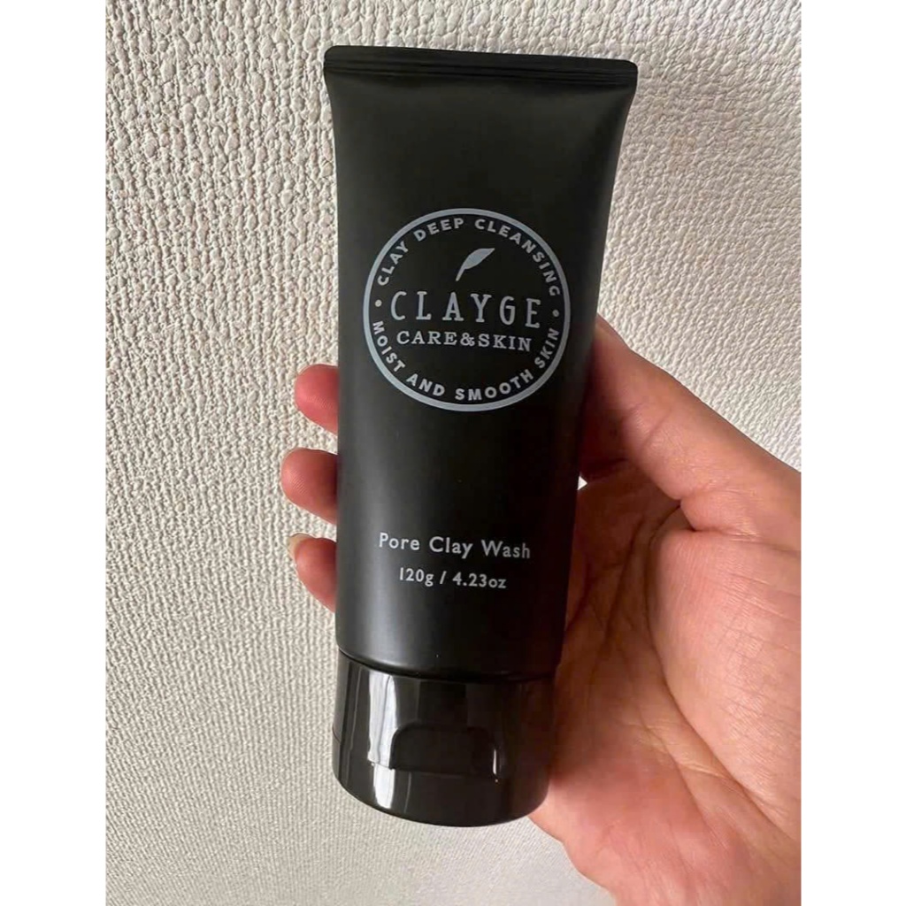 Sữa Rửa Mặt Đất Sét CLAYGE 120g Nhật Bản Làm Sạch Sâu, Thông Thoáng Lỗ Chân Lông Pore / Clear Wash